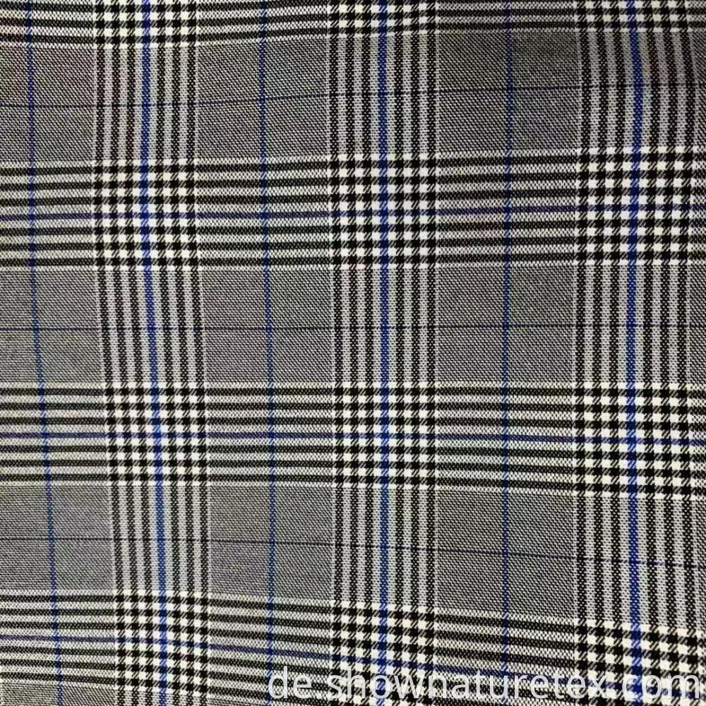 High Stretch Check Fabric for Pants